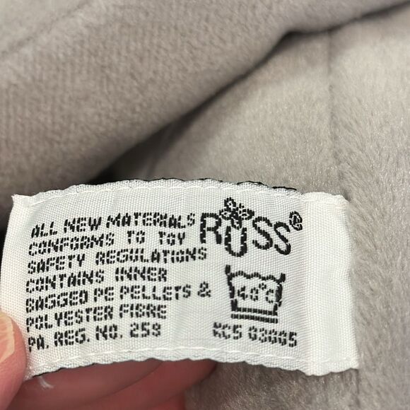 Russ Berrie Large Elephant Plush Toy Grey Children's Soft Toy 20” Tall! - Picture 8 of 8